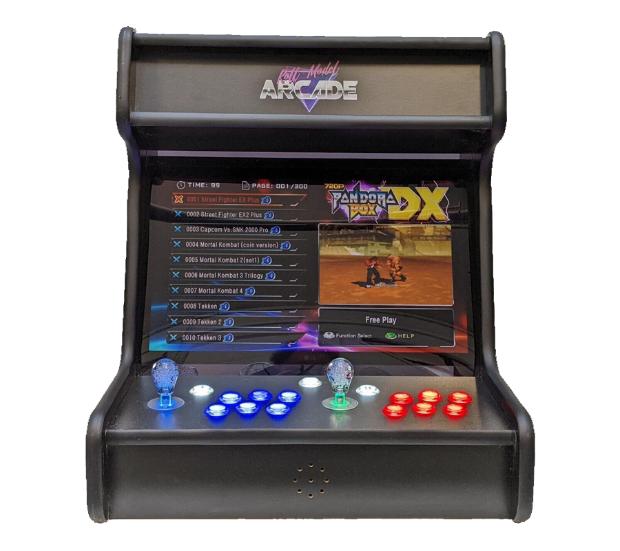 Bartop cabinato arcade anni 80 Multipiattaforma 1 Tb Batocera (100.000 giochi)