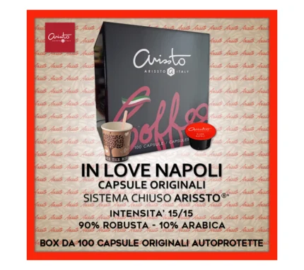 Capsule In Love Napoli Sistema Arissto – 100 Caps