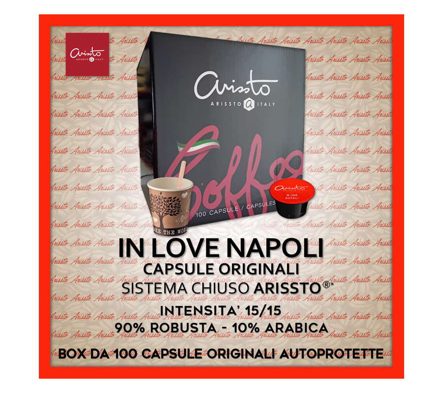 Capsule In Love Napoli Sistema Arissto – 100 Caps