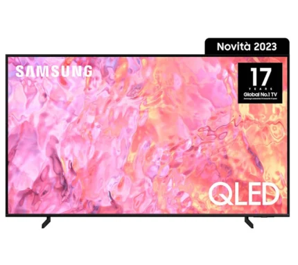 SAMSUNG SMART TV 75'' QE75Q60CAUXZT QLED 4K, 2023 4K 75 " black